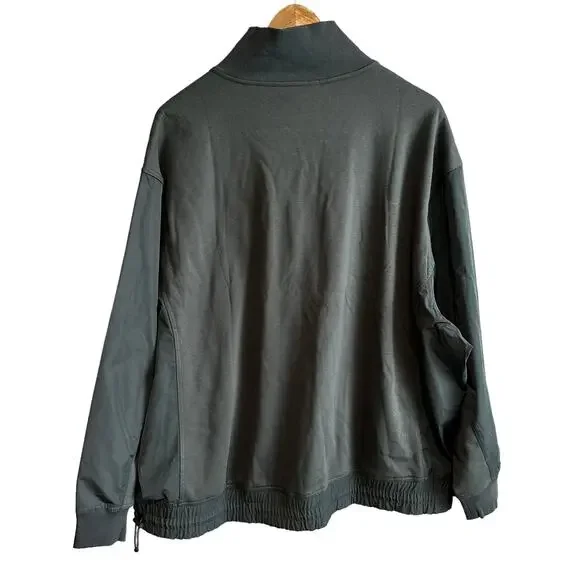 Athleta Triumph Hybrid Half Zip Sweatshirt XL - Picture 7 of 12